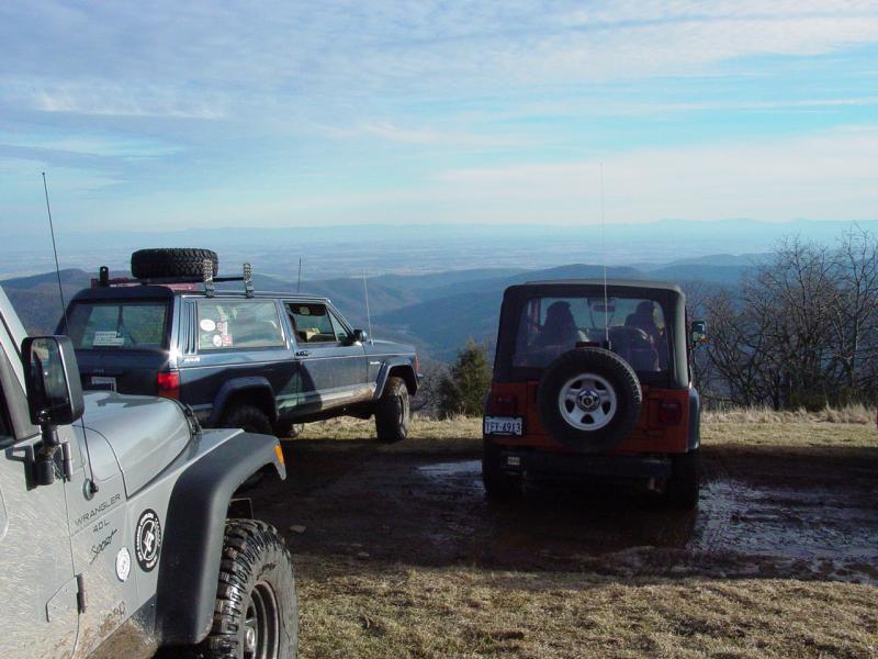 View of Harrisonburg from Flagpole Knob - Click to Enlarge