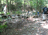 Closed illegal trail spur